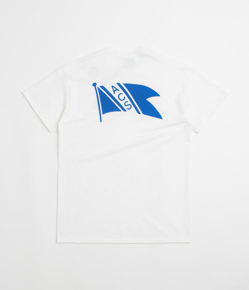 Atlantic Coastal Supplies Flag T-Shirt - White
