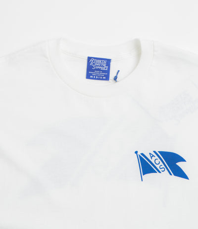 Atlantic Coastal Supplies Flag T-Shirt - White