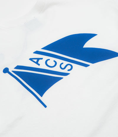 Atlantic Coastal Supplies Flag T-Shirt - White