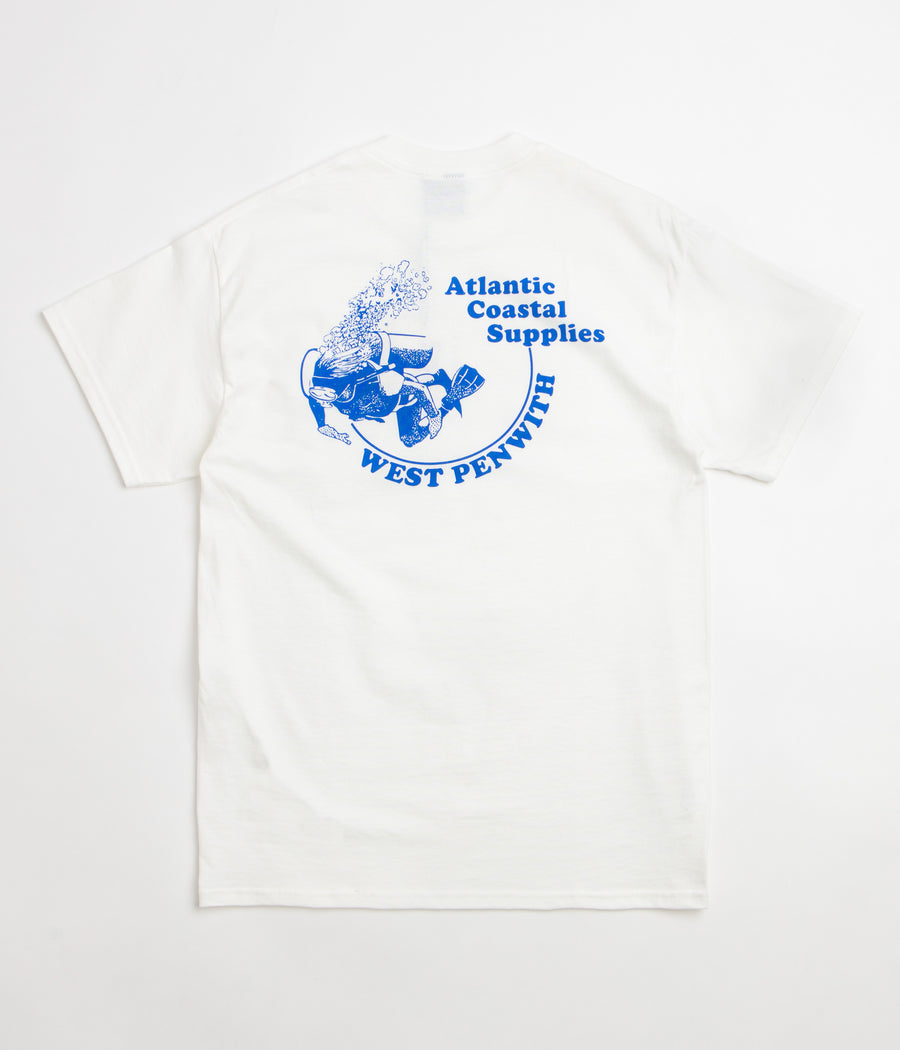 Atlantic Coastal Supplies Penwith Scuba T-Shirt - White