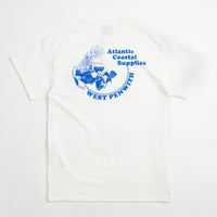 Atlantic Coastal Supplies Penwith Scuba T-Shirt - White thumbnail