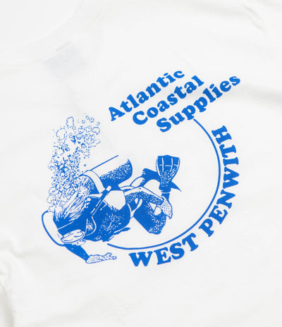Atlantic Coastal Supplies Penwith Scuba T-Shirt - White