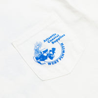 Atlantic Coastal Supplies Penwith Scuba T-Shirt - White thumbnail