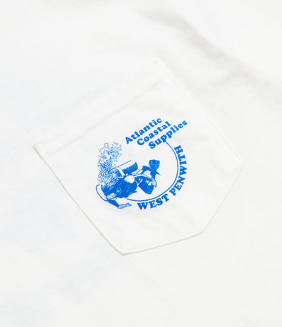 Atlantic Coastal Supplies Penwith Scuba T-Shirt - White