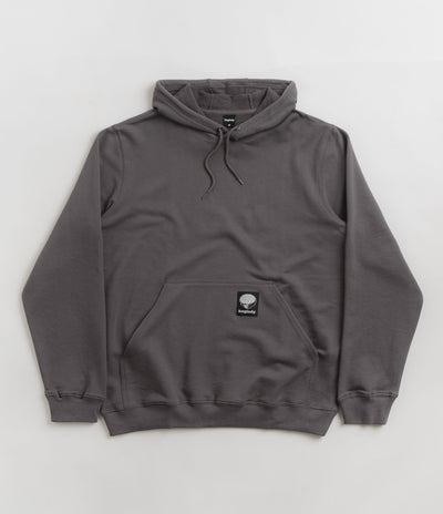 Baglady Alien Logo Hoodie - Charcoal