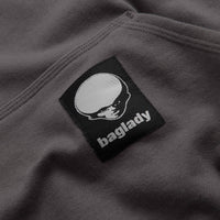 Baglady Alien Logo Hoodie - Charcoal thumbnail