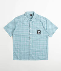Baglady Alien Logo Shirt - Pacific Blue / White