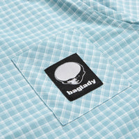 Baglady Alien Logo Shirt - Pacific Blue / White thumbnail