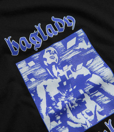 Baglady Love Blocks T-Shirt in Black