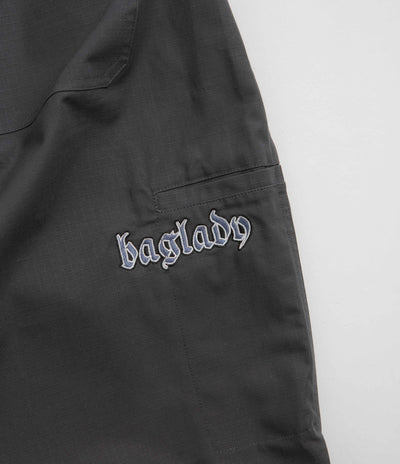 Baglady Ripstop Slinger Pants in Dark Grey