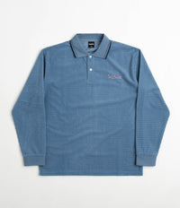 Baglady Thick Corduroy Polo Shirt - Azure Blue