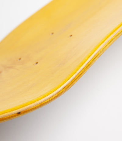 Baglady Throw Up Logo Deck - Yellow