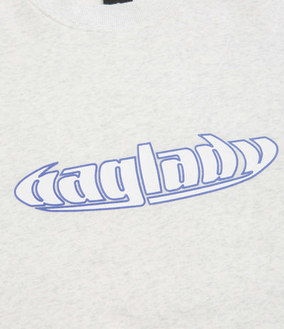 Baglady Warp Crewneck Sweatshirt in Ash