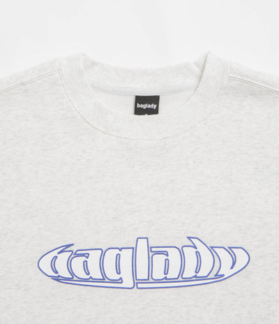 Baglady Warp Crewneck Sweatshirt in Ash