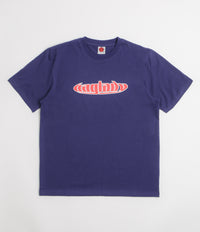 Baglady Warp Logo T-Shirt in Navy