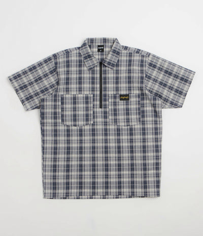 Baglady Workwear Polo Shirt - Dark Plaid