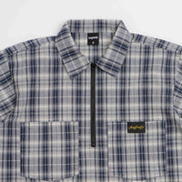 Baglady Workwear Polo Shirt - Dark Plaid thumbnail