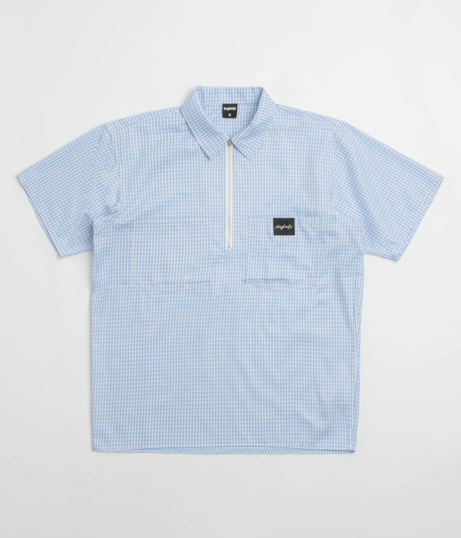 Baglady Workwear Polo Shirt in Light Blue