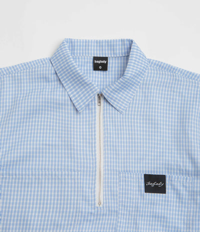 Baglady Workwear Polo Shirt in Light Blue