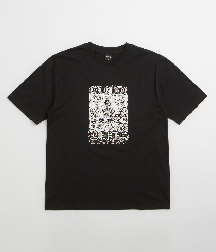 Baglady x DDF Out Of The Woods T-Shirt in Black