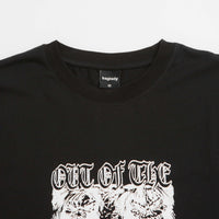 Baglady x DDF Out Of The Woods T-Shirt in Black thumbnail