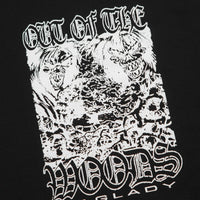 Baglady x DDF Out Of The Woods T-Shirt in Black thumbnail