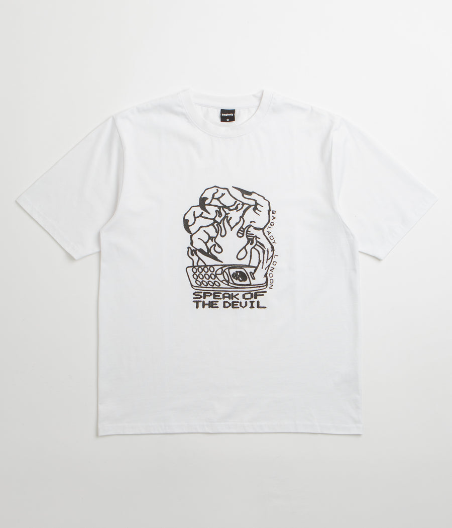 Baglady x DDF Speak Of The Devil T-Shirt in White