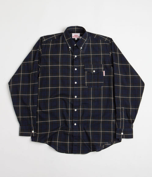 Battenwear BD Scout Shirt - Navy Plaid