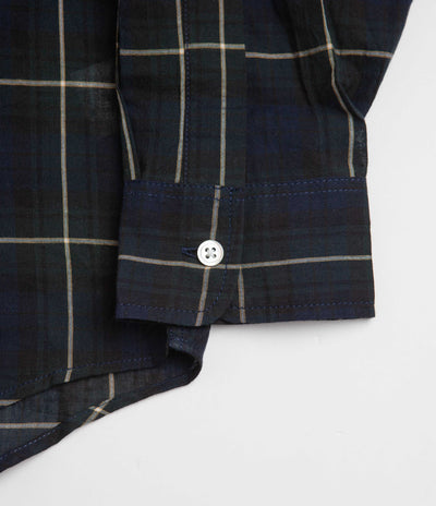 Battenwear BD Scout Shirt in Navy Plaid