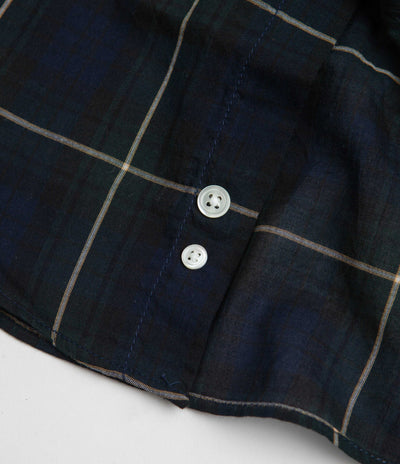 Battenwear BD Scout Shirt in Navy Plaid
