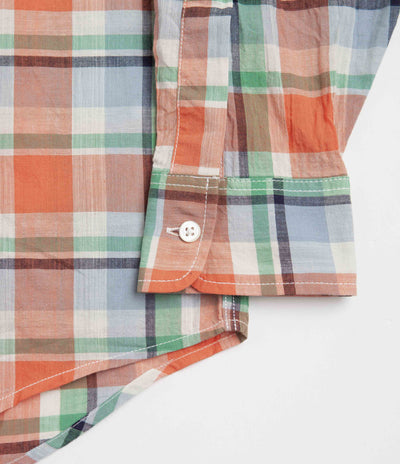 Battenwear BD Scout Shirt in Salmon Plaid