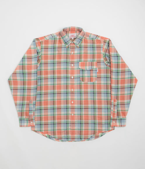 Battenwear BD Scout Shirt - Salmon Plaid