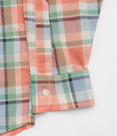 Battenwear BD Scout Shirt in Salmon Plaid