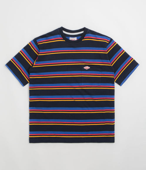 Battenwear Pocket Rugby T-Shirt - Multi Stripe