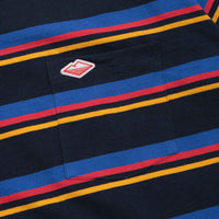Battenwear Pocket Rugby T-Shirt in Multi Stripe thumbnail