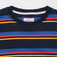 Battenwear Pocket Rugby T-Shirt in Multi Stripe thumbnail