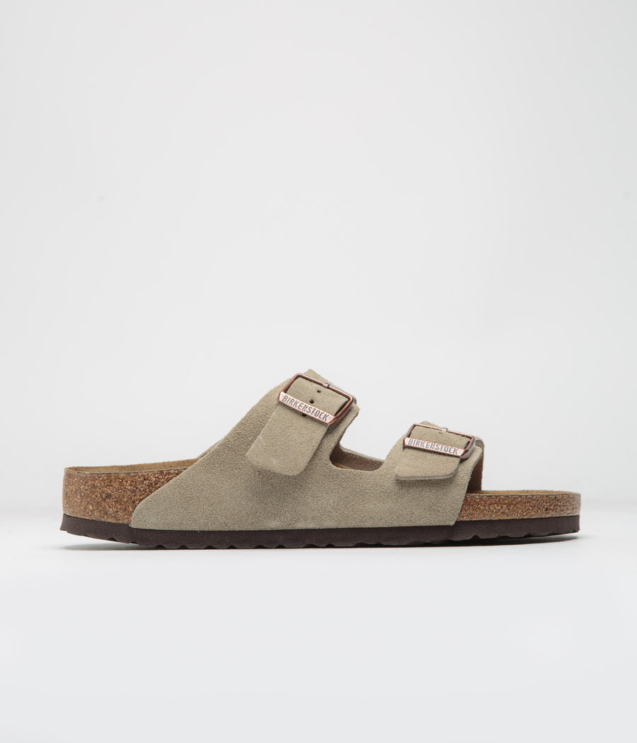 Birkenstock Arizona BS Narrow Sandals in Taupe