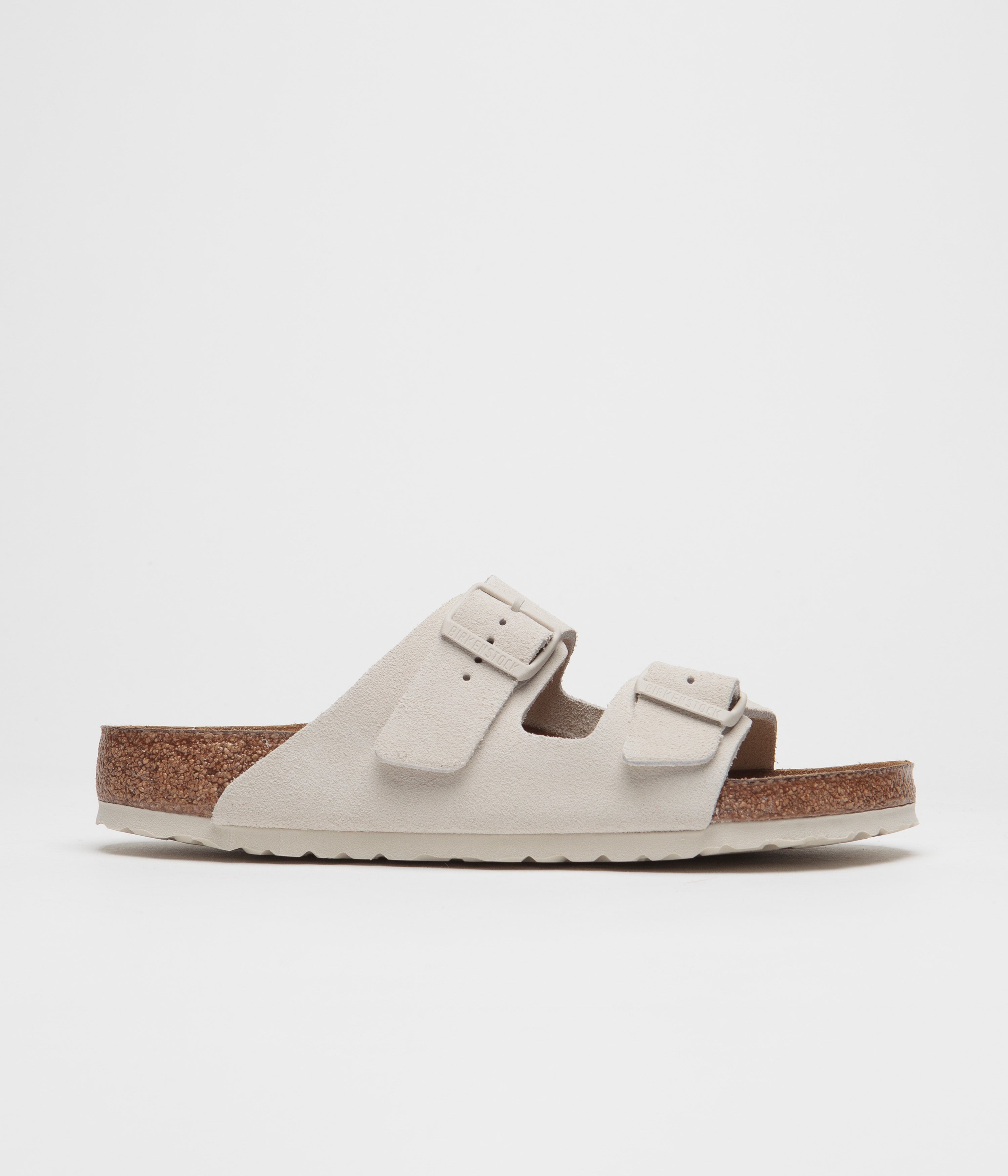 Birkenstock Arizona SFB Sandals in Antique White