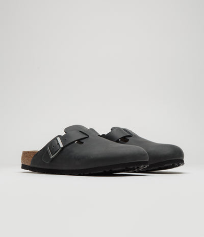 Birkenstock Boston Narrow Sandals in Black