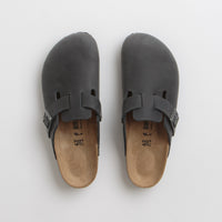 Birkenstock Boston Narrow Sandals in Black thumbnail