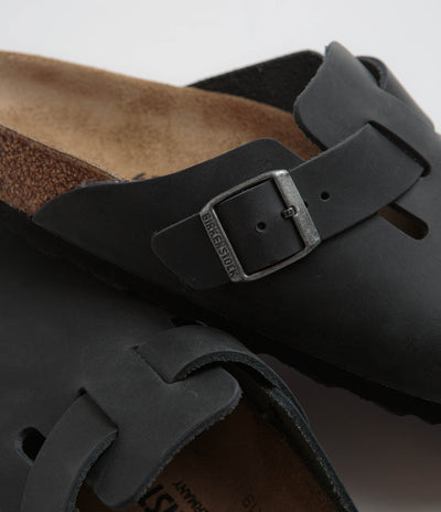 Birkenstock Boston Narrow Sandals in Black