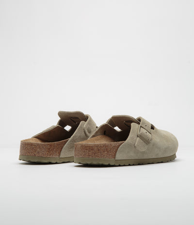 Birkenstock Boston Narrow Sandals - Faded Khaki