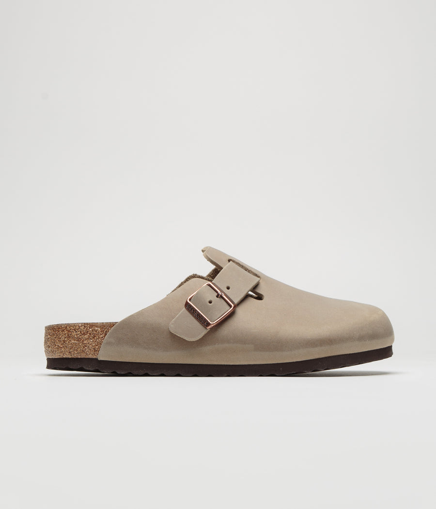 Birkenstock Boston Sandals in Tobacco Brown