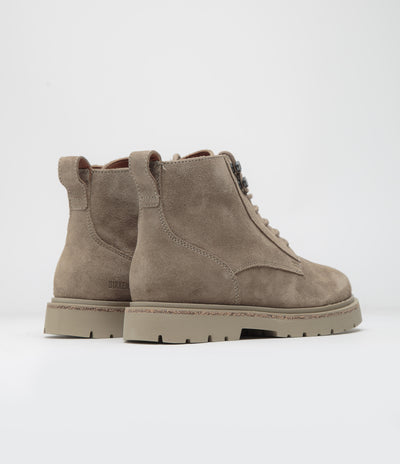 Birkenstock Womens Highwood Lace Mid Shoes in Taupe