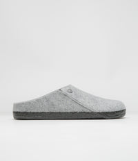 Birkenstock Zermatt Felt Slippers in Light Grey