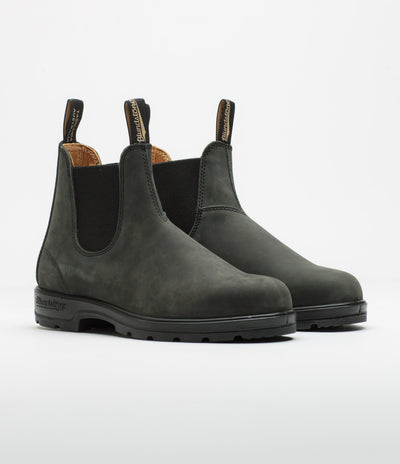 Blundstone 587 Shoes in Rustic Black