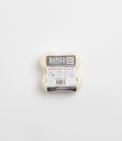 Bones X-Formula 97A V8 Double Wide Wheels - White - 54mm