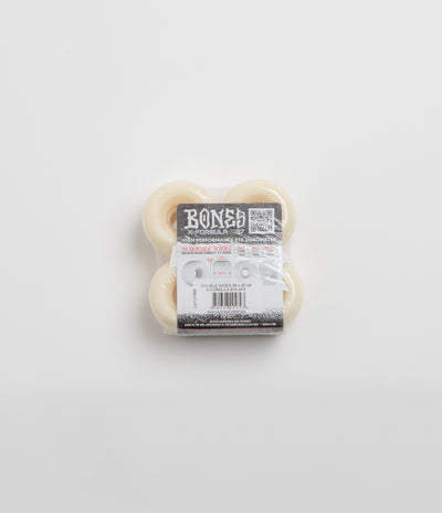 Bones X-Formula 97A V8 Double Wide Wheels - White - 56mm