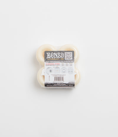 Bones X-Formula 99A V8 Double Wide Wheels - White - 56mm