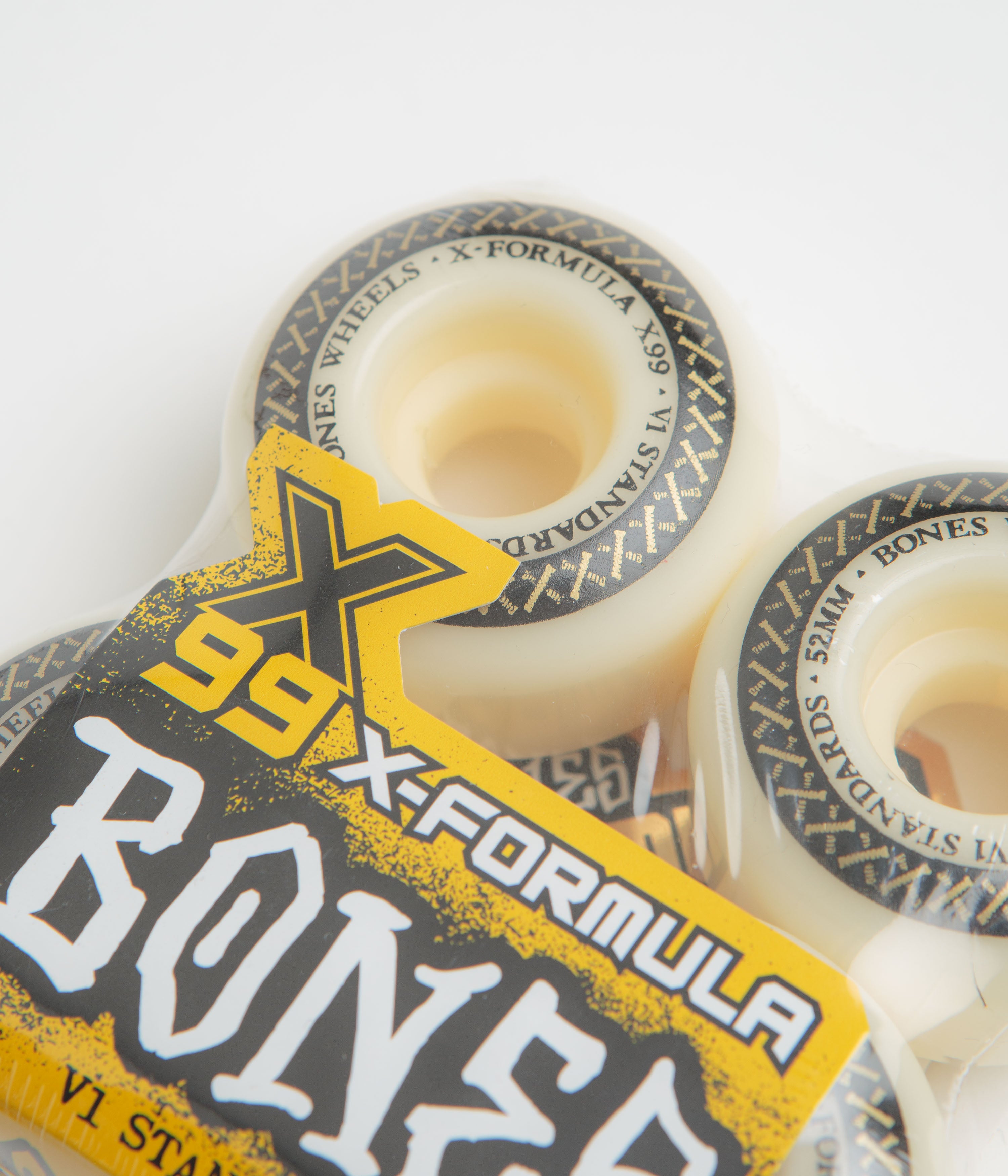 Bones X-Formula Mini Crossbones 99A V1 Standard Wheels - White - 52mm, view 17